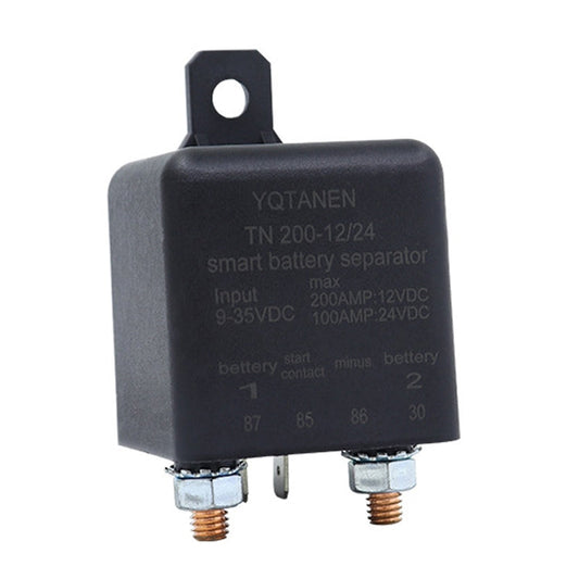 YQTANEN Small Volume Wide Voltage Dual Battery Isolator, Current: