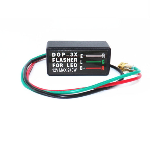 DOP-3X LED Turn Signal Effectively Eliminates Flash Warning Function Flash Relay