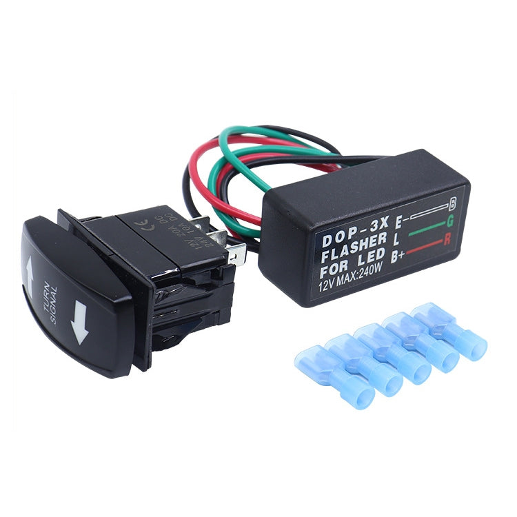 DOP-3X Motorcycle Flash LED Turning Light Controller ÎҵÄÉ̵ê