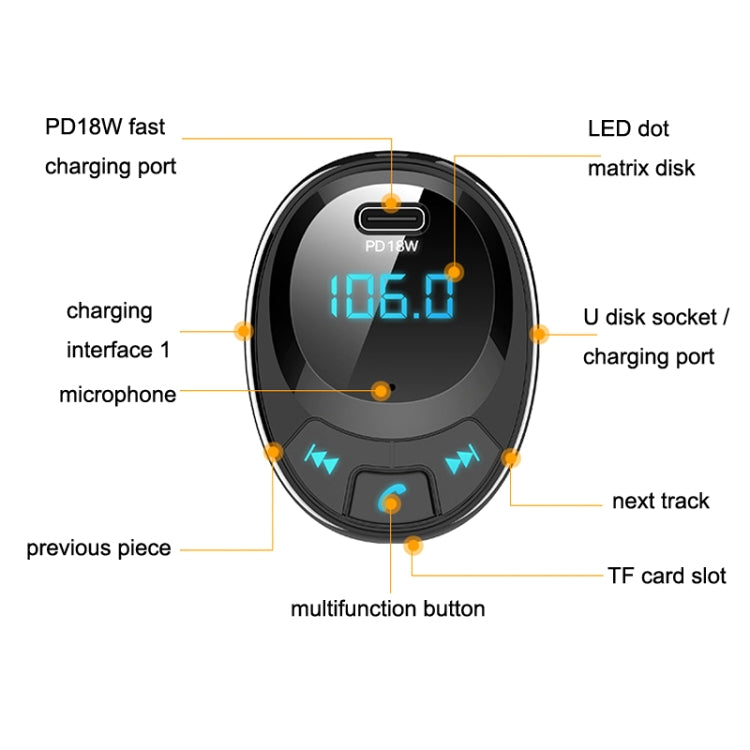 BT09 Car Bluetooth MP3 Digital Display Dual USB Charger ÎҵÄÉ̵ê