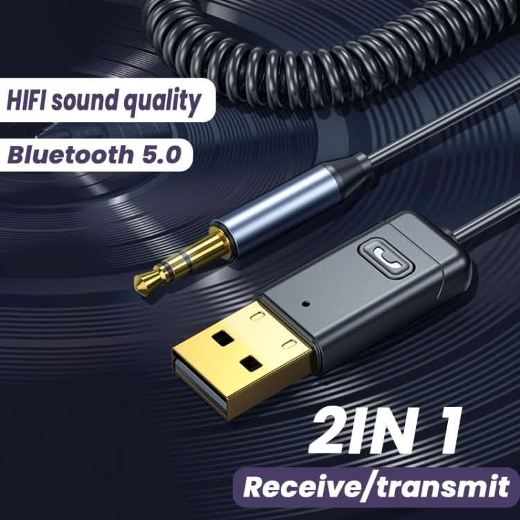 C11 2 In 1 Bluetooth 5.0 Aux Adapter Audio Receiver Transmitter