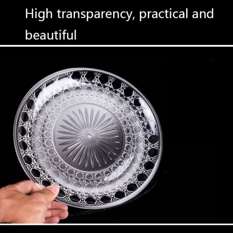 Acrylic Round Transparent Fruit Dish, Diameter: Reluova