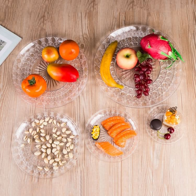 Acrylic Round Transparent Fruit Dish, Diameter: Reluova