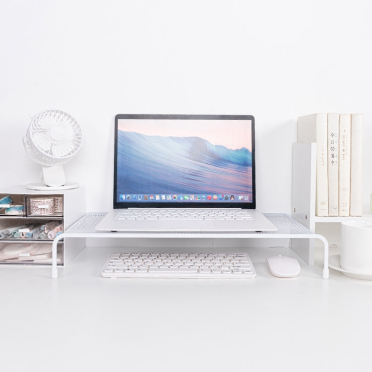 Computer Elevated Rack Monitor Bracket Storage Rack,Style: