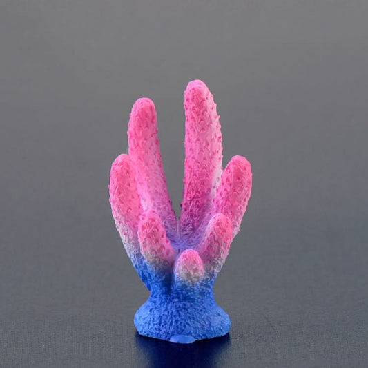 10 PCS Simulation Resin Coral Aquarium Fish Tank Small Ornaments, Colour: No. 1 Colorful-Reluova