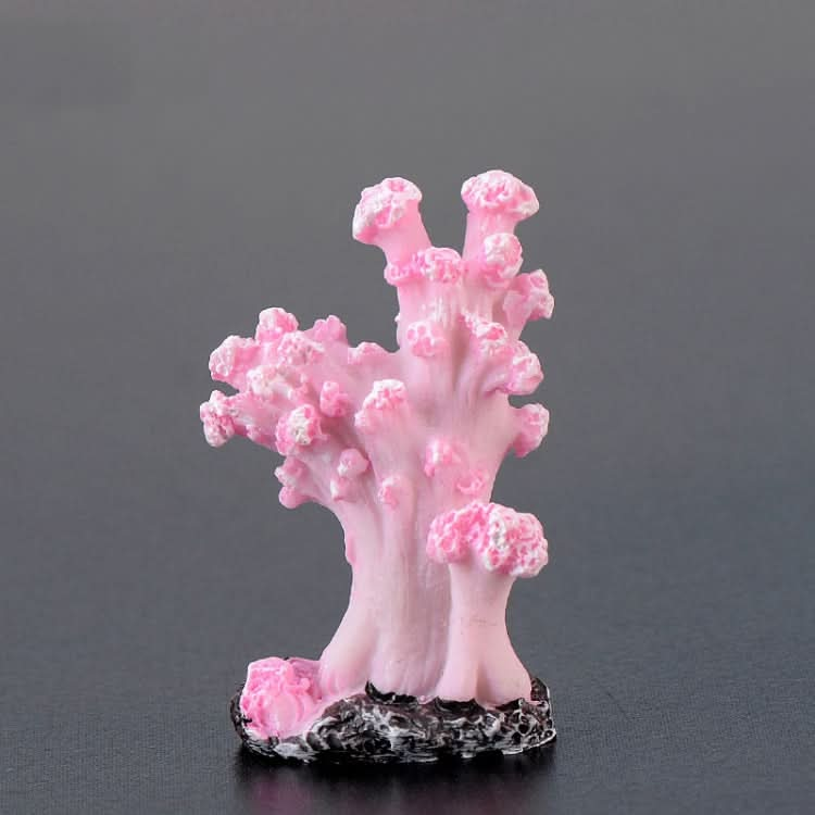 10 PCS Simulation Resin Coral Aquarium Fish Tank Small Ornaments, Colour: No. 4 Colorful-Reluova