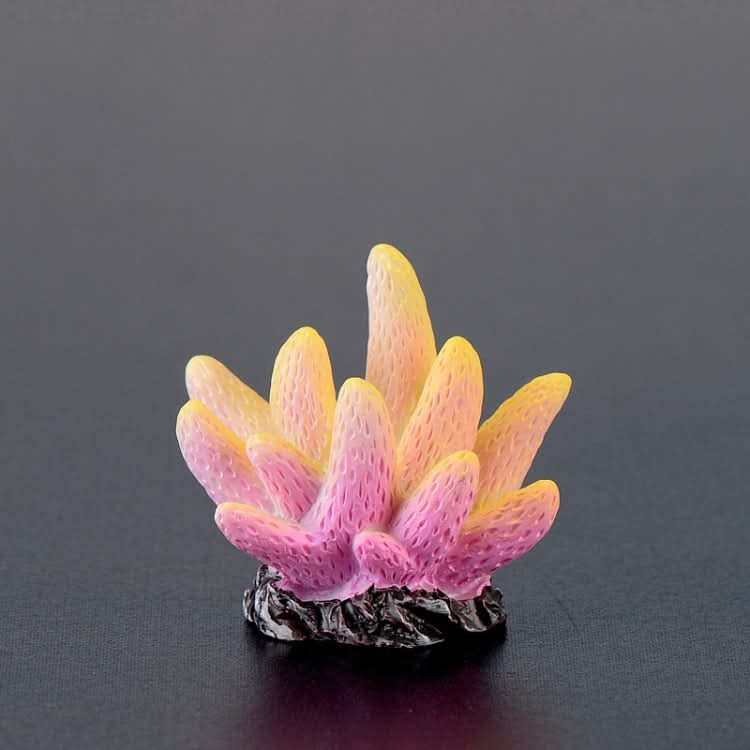 10 PCS Simulation Resin Coral Aquarium Fish Tank Small Ornaments - Reluova