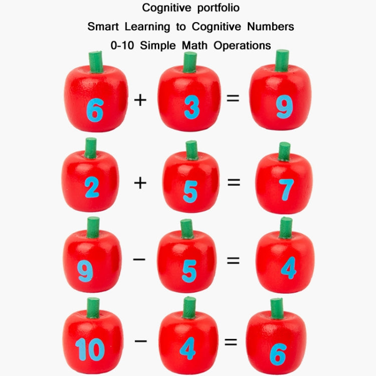 Wooden Toys For Children Early Education Mathematics Cognitive