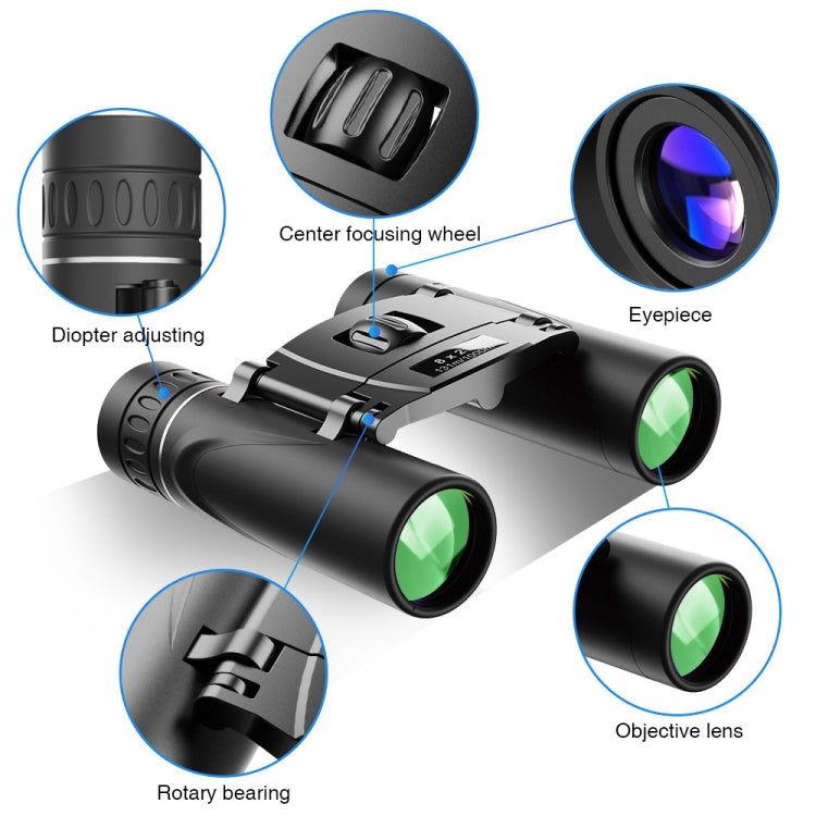 APEXEL 8 x 21 Zoom Binoculars Telephoto 3000m Long Distance Foldable HD Mini Telescope Reluova