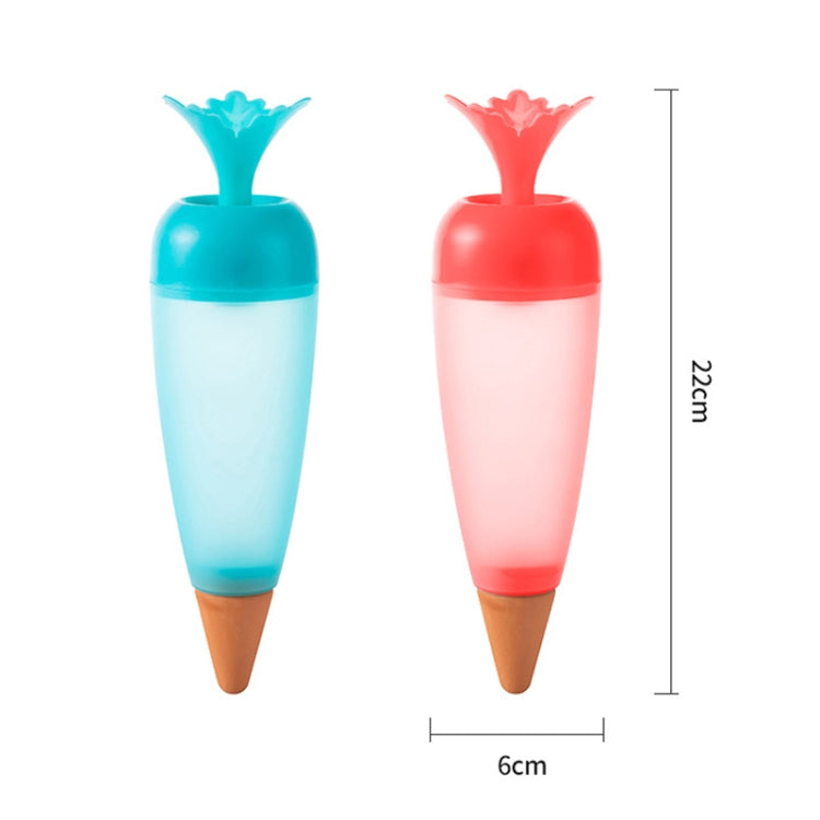 2 PCS Carrot-shaped Automatic Flower Watering Device Seepager