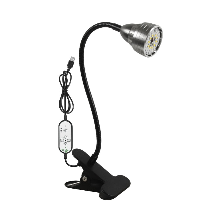 LED Clip Plant Lamp USB Remote Control Dimming Grow Light, Style: My Store