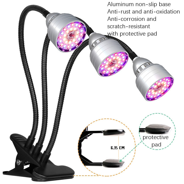 LED Clip Plant Lamp USB Remote Control Dimming Grow Light, Style: My Store