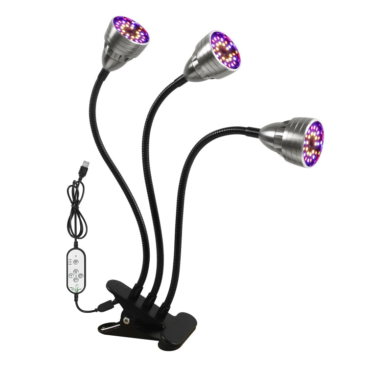 LED Clip Plant Lamp USB Remote Control Dimming Grow Light, Style: My Store