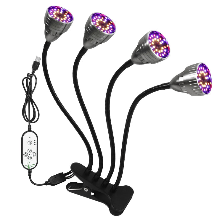 LED Clip Plant Lamp USB Remote Control Dimming Grow Light, Style: My Store