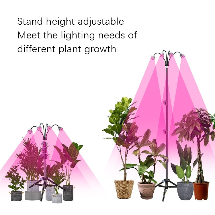 LED Plant Lamp With 1.6m Stand USB Remote Control Dimming Grow Light, Style: My Store