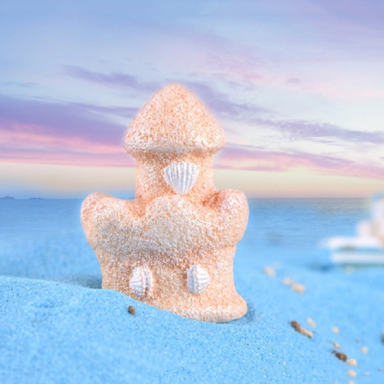 Beach Ocean Series Resin Craft Ornament Sand Carving Castle My Store