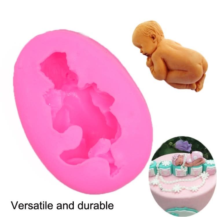 2 PCS Baby Styling Fondant Cake Chocolate Silicone Mold-Reluova