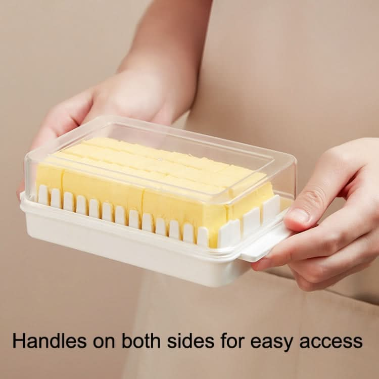 Transparent Large Capacity Butter Cut Storage Box Reluova