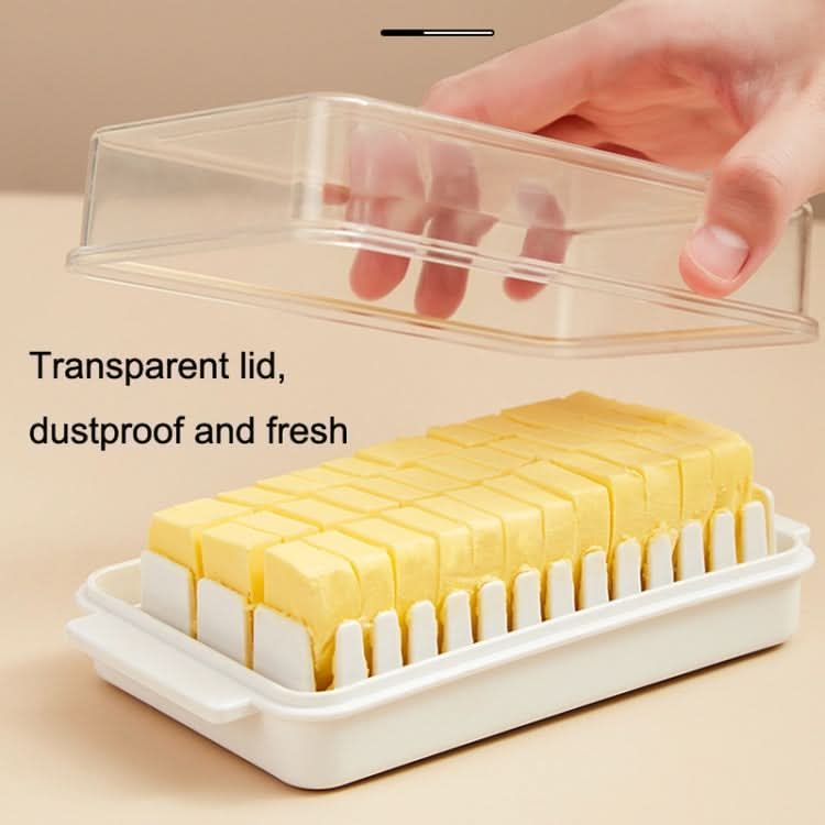 Transparent Large Capacity Butter Cut Storage Box Reluova