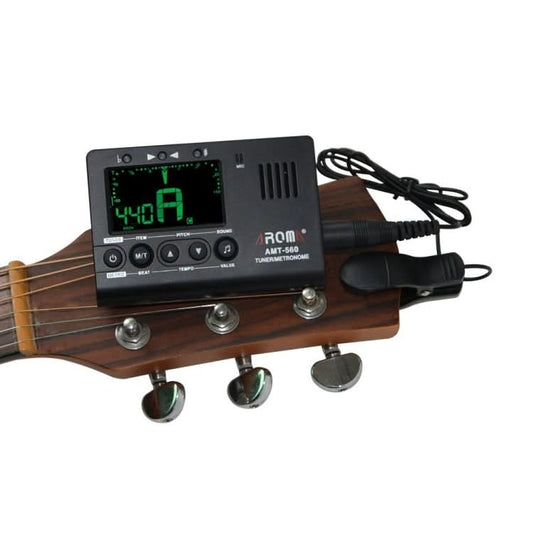 ROM Electronic Metronome Rhythm Acoustic Guitar Tuner Reluova