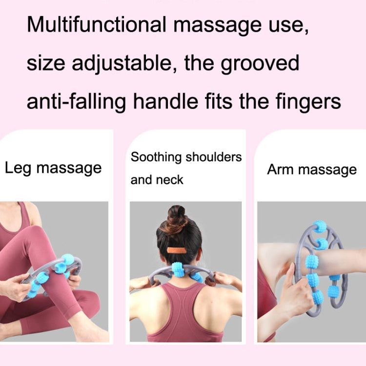 Eight Round Yoga Training Roller Ring-Shaped Leg Massager Reluova