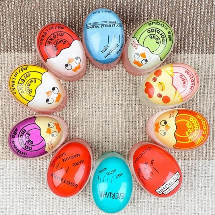 Boiled Egg Timer Reminder Color-changing Cartoon Egg Timer, Specification: Japanese Reluova