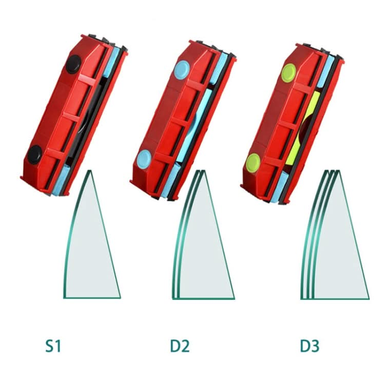 Double Sided Magnetic Wipe High-rise Glass Cleaner Reluova