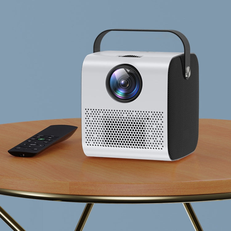 Q3 4K Mobile Phone Projector Home Office Integrated Projector,EU Plug