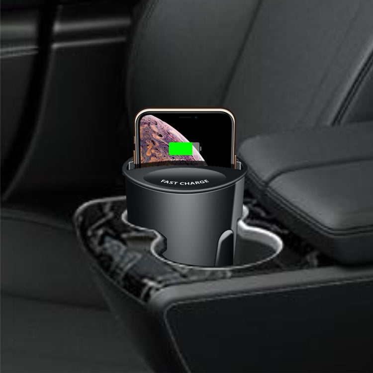 Car Cup 4 In 1 Wireless Charger Support 15W/10W/7.5W/5W Wireless Charging