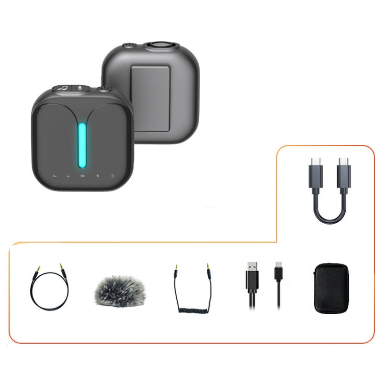 Outdoor Professional Noise-cancelling Wireless Lavalier Microphone Reluova