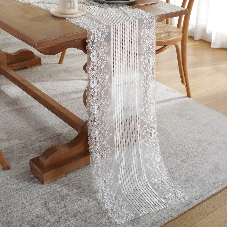 Romantic Lace Table Runner Wedding Decoration My Store