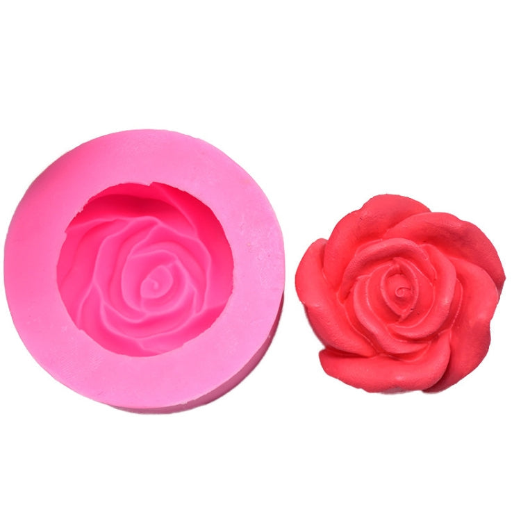 Three-dimensional Rose DIY Silicone Mold Cake Baking Decoration