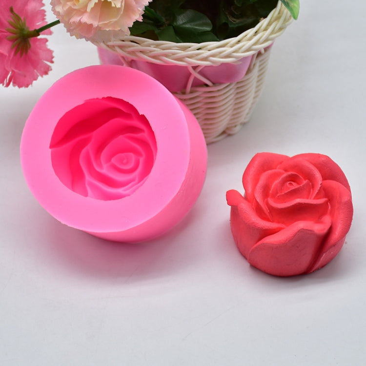 Three-dimensional Rose DIY Silicone Mold Cake Baking Decoration