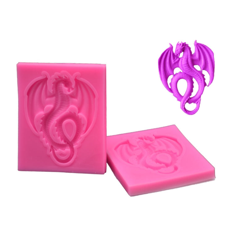 2 PCS Pterodactyl Chocolate Cake Clay Decoration DIY Silicone Mold-Reluova