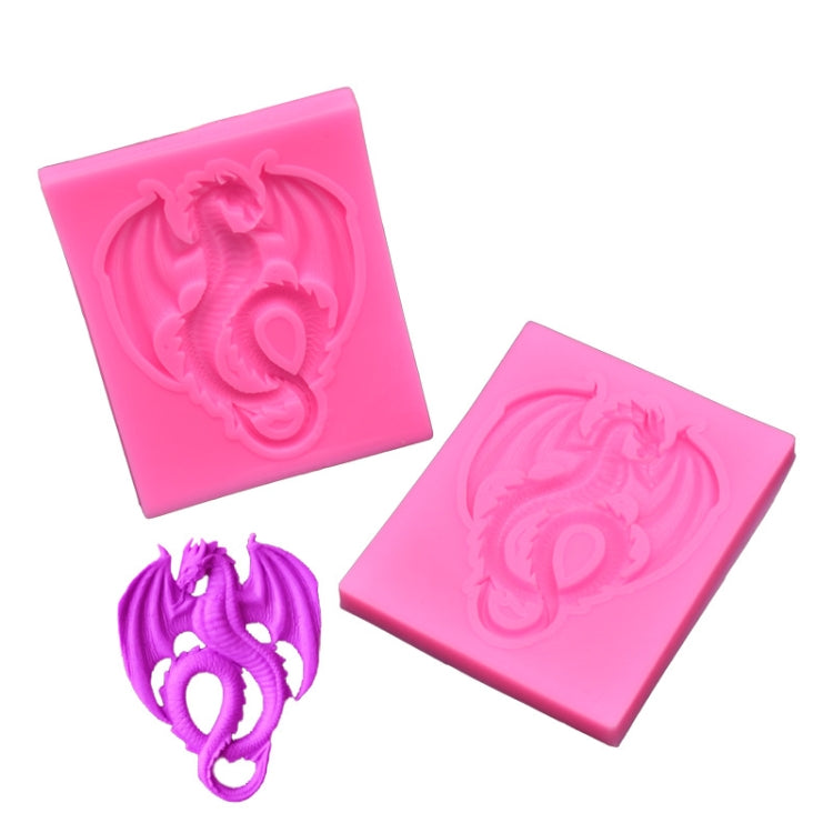 2 PCS Pterodactyl Chocolate Cake Clay Decoration DIY Silicone Mold