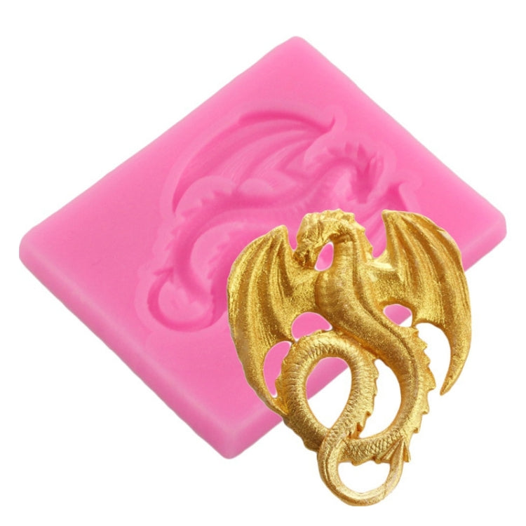 2 PCS Pterodactyl Chocolate Cake Clay Decoration DIY Silicone Mold-Reluova