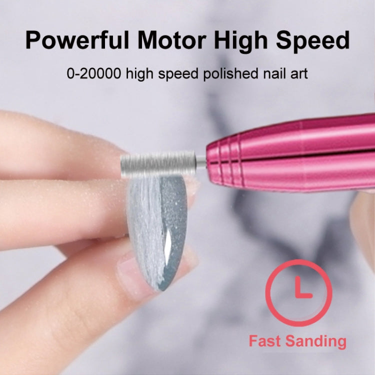 Aluminum Alloy Nail Grinding Machine USB Electric Nail Polish Remover Reluova