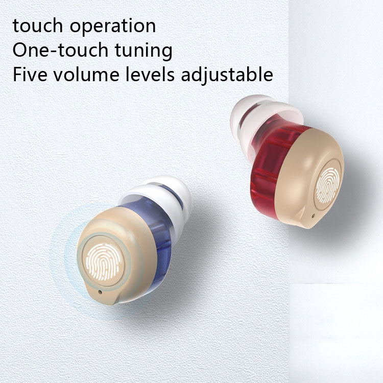 Older Young Sound Amplifier Sound Collector Hearing Aid