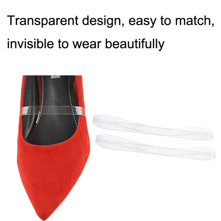 10 Pairs Invisible Transparent High Heels Anti-drop Laces