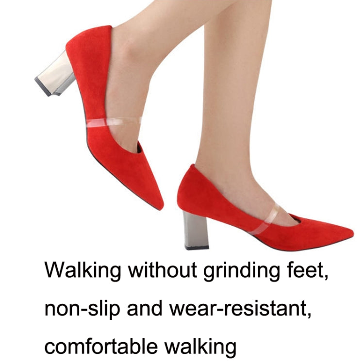 10 Pairs Invisible Transparent High Heels Anti-drop Laces