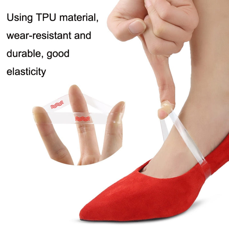 10 Pairs Invisible Transparent High Heels Anti-drop Laces