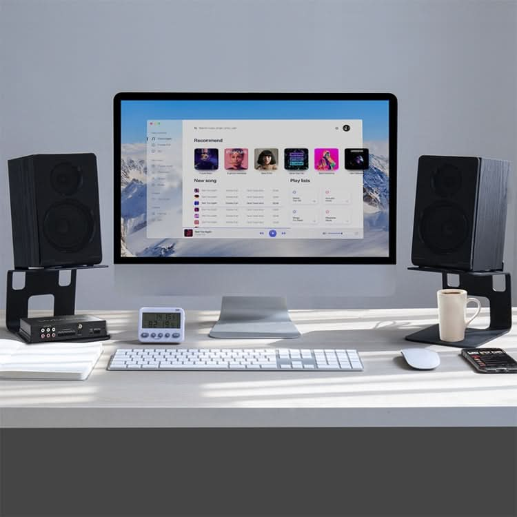 Portable Cooling All-aluminum Speaker Laptop Stand