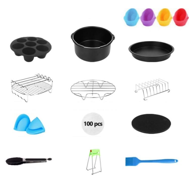 13 PCS/Set 8 inch Air Fryer Baking Accessories Set