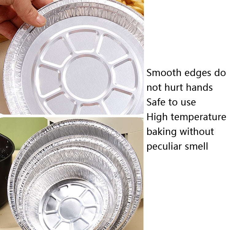 50 PCS / Set Thickened Circular Baking Tray Grilled Meat Paper