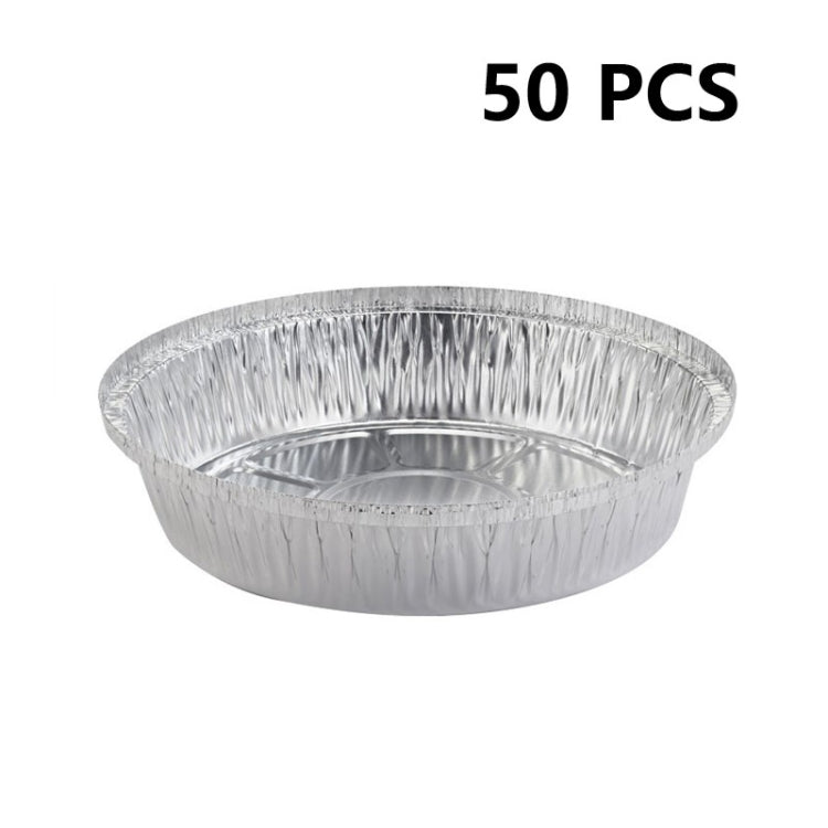 50 PCS / Set Thickened Circular Baking Tray Grilled Meat Paper