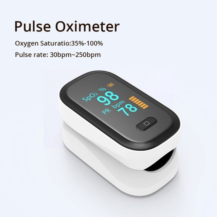 Finger Clip OLED Screen Pulse Oximeter Reluova