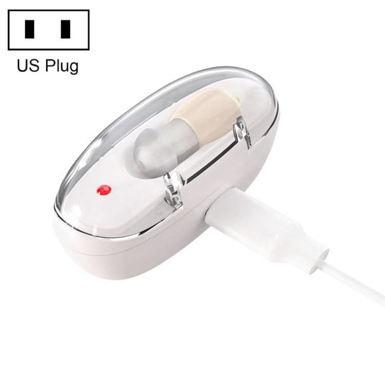 Elderly Sound Amplifier Portable Ear Canal Rechargeable Hearing Aid, Specification: Reluova