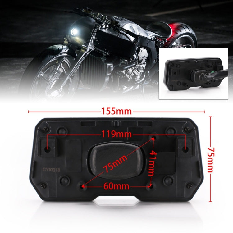 6 Gear Universal Motorcycle LCD Digital Speedometer Odometer ÎҵÄÉ̵ê