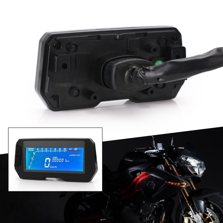 6 Gear Universal Motorcycle LCD Digital Speedometer Odometer ÎҵÄÉ̵ê