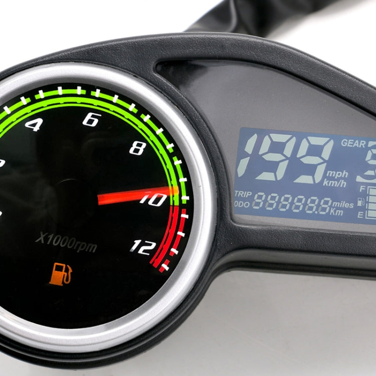 Motorcycle Universal Retrofit Speed Instrument LCD Mileage ÎҵÄÉ̵ê